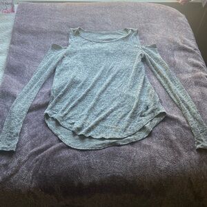 Hollister Long Sleeve Shoulder Cut Shirt